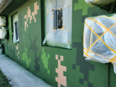 乐山海洋 / 林地场景数码伪装